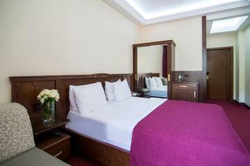 Фото номера Стандартный двухместный номер с 2 отдельными кроватями Отель Elegant Hotel &amp; Resort г. Цахкадзор 11