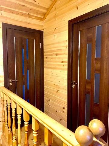 Фото номера Шале с двумя спальнями Шале Chalet Nairi Garden г. Цахкадзор 19